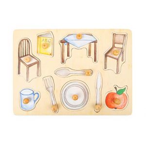 Image de Legler Shape puzzle Objects wood junior 9 pieces