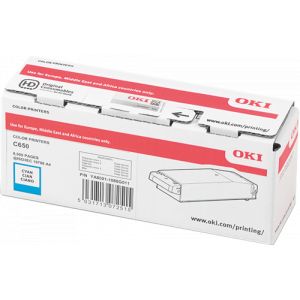 Oki Toner Cyan 6K pour C650 (09006127)