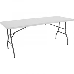 Table Pliante 240cm Rectangulaire Blanc Catering O91