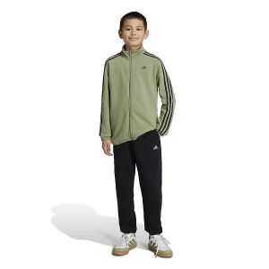 Adidas Garçon FITTED TRACKSUIT, TENT GREEN F16/BLACK, 13-14 Years