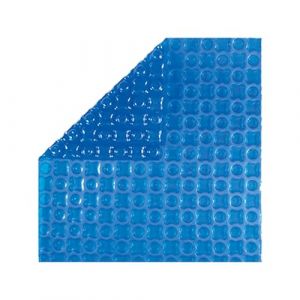 B&acirc;ches-piscines.com - B&acirc;che &agrave; Bulles Piscine 4x3 m oxo Dark Blue 500 microns - Non Bord&eacute;e - Confection France - Kit oeillets et b&acirc;chette de protection