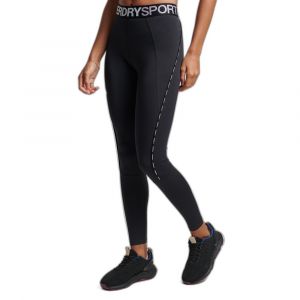 Superdry Legging moulant élastiqué Train siglé femme
