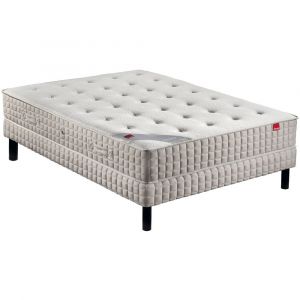 Image de Epeda Ensemble Matelas ORCHIDEE 620 ressorts Confort Medium 160x190 avec 2 sommiers