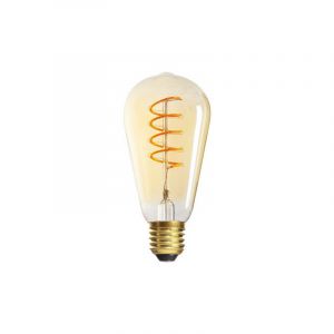 Kanlux Ampoule LED E27 4W ST64 Équivalent à 25W - Blanc Très Chaud 1800K