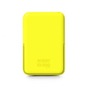 Urban Factory MAGNEE POWER: WIRELESS MAGNETIC UNIVERSAL POWERBANK 10.000MAH - NEON YELLOW
