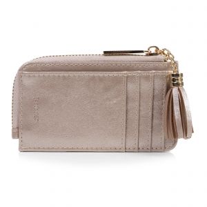 Isotoner Porte-cartes protection rfid anti-piratage de carte or femme