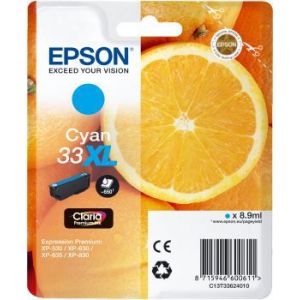 Epson Cartouche d'encre Oranges Claria Premium 33 XL Cyan
