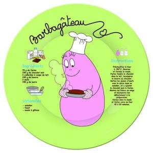 Petit Jour Assiette Barbapapa 25 cm