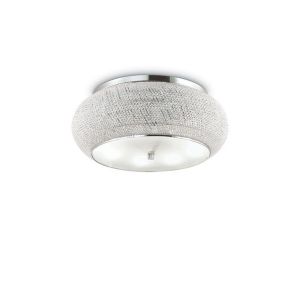 Ideal lux Plafonnier PASHA' PL14 Chrom&eacute; 40W max
