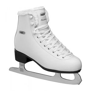 Roces Paradise Eco-Fur Patins à Glace de Loisirs pour Femmes, Blanc, Taille 38
