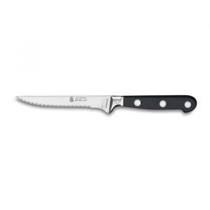 La Fourmi LOT DE 6 COUTEAUX ABS NOIR STEACK MICRO LUXE 3 RIVETS REF 10531