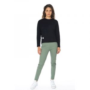 Snap Pocket T-shirt LS - T-shirt femme Black L