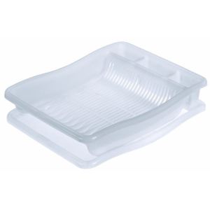 Image de Curver 173087 - Egouttoir à vaisselle pour 24 assiettes avec plateau GM