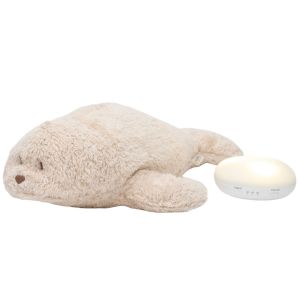 Peluche Veilleuse Musicale Phoque - Sable