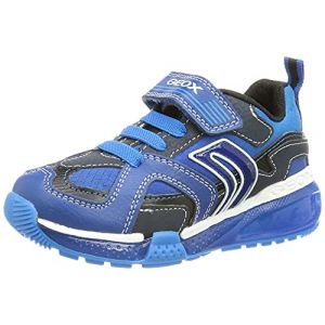 Geox J BAYONYC Boy A, Basket, Royal/LT Blue, 25 EU