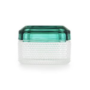 Image de Normann Copenhagen Bo&icirc;te en verre Brilliant petite turquoise