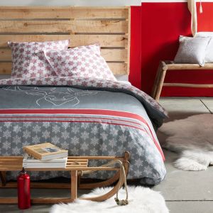 Today Parure de lit imprim&eacute; Graphique coton 240x220cm