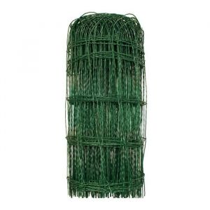 Treillis Ornemental, 65 cm x 10 M&egrave;tres, fils m&eacute;talliques torsad&eacute;s avec maille: 15 x 9 cm