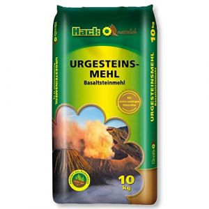 Poudre de roche primaire, basalte 10 kg conditionneur de sol, additif pour le sol, stockage de l'eau - Hack