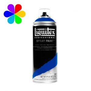 Liquitex Aérosol Spray Paint, 400ml, Bleu de Cobalt (imit)