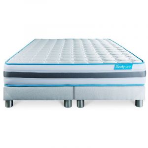 Body Care Ensemble BODYZONE 180x200 Ressorts ensachés 3 zones Ultra épaisseur 180 x 200 cm Blanc