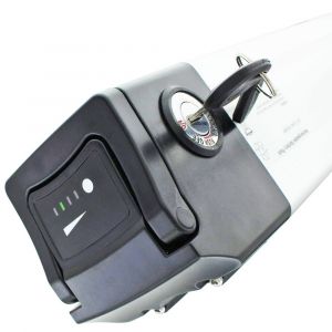 Batterie compatible avec la batterie Prophete e-Bike argentée 24 Volt de 10,4 Ah chargeur inclus