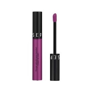 Image de Sephora Cream Lip Stain Mat - Rouge à Lèvres Mat - 101 Plum Aurora - 5 ml