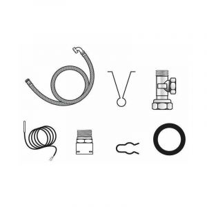 Frisquet Kit avec raccordement hydraulique int&eacute;gr&eacute; pour r&eacute;chauffeur s&eacute;par&eacute; gamme 2000 ECO RADIO SYSTEM - F3AA40447