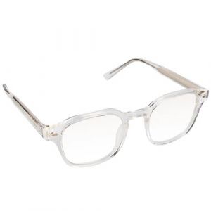 Avizar Lunettes de Soleil Carrées Modèle Elanya Verres Transparent UV400 Transparent