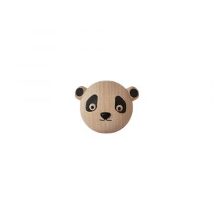 Crochet mini Panda en bois enfant OYOY Living Design