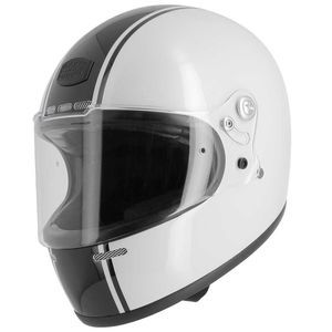 Image de Astone Casque intégral VINTAGE GT RETRO blanc/noir - L