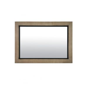 Emde Miroir bois et métal 50x70cm