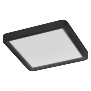 Osram ORBIS Quickfix 245x245mm Plafonnier LED, 20W, 3000K blanc chaud, 2100lm, Click-DIM, Noir, Plastique/M&eacute;tal