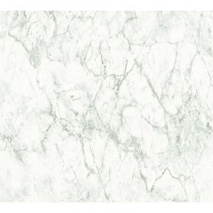 Papier peint aspect pierre carrelage 361573 GU papier peint intiss&eacute; lisse avec un dessin nature mat blanc gris 5,33 m2 Profhome