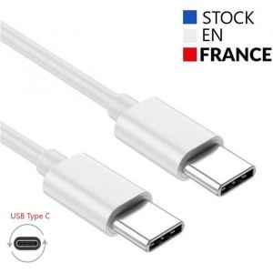C&acirc;ble USB Type C vers Type C - 1 M&egrave;tre pour Samsung Galaxy A41 Charge Rapide - C&acirc;ble de Recharge-Synchronisation Rapide