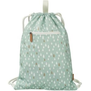 Fresk Sac à ficelles gouttes bleu