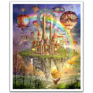 Pintoo Puzzle en Plastique - Cirot Marchetti : Tarot Town