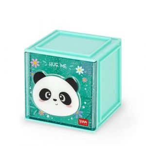 Legami Boîte empilable de bureau panda - Vert