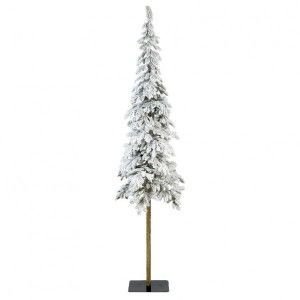 Sapin artificiel de No&euml;l Alpine H240 cm Vert enneig&eacute;