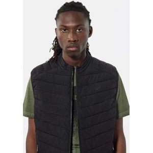 Image de Kaporal Doudoune fine sans manches noire homme - Sona - L - Noir