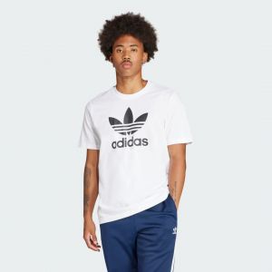 Adidas Tee Shirt Trefoil Adicolor Blanc