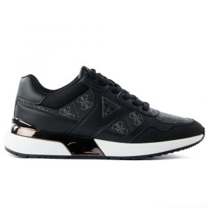 Guess Basket Mickay Femme Noir