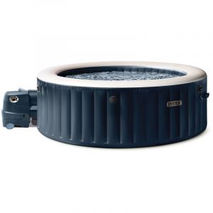 Intex Spa gonflable PureSpa Blue Navy rond Bulles 6 places