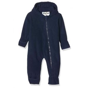 Playshoes Fleece-Overall uni Combinaison Polaire Unie, 11-Marine, 92 Mixte Enfant