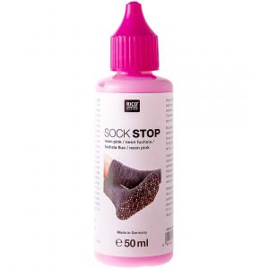 Sock Stop Fuchsia Fluo Antidérapant pour chaussettes 50 ml - RICO Design(...) - Fuchsia Fluo rose