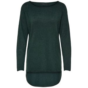 Image de Only NOS Onlmila Lacy L/s Long Pullover KNT Noos Pull, Gris (Green Gables Detail:W. Melange), 36 (Taille Fabricant: X-Small) Femme