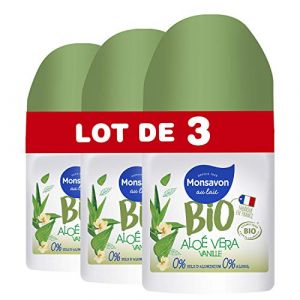 Image de Monsavon Déodorant bio aloe vera vanille