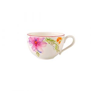 Image de Villeroy & Boch Mariefleur Basic Tasse à Café, Porcelaine Premium, Blanc/Multicolore, 6 cm