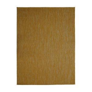 The Deco Factory Tapis intérieur-extérieur aspect jute jaune 133x170