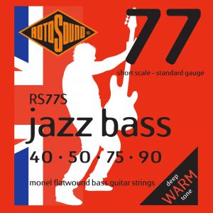 Rotosound 77S Jazz Bass 77 jeu de cordes guitare basse 40 - 90 short scale